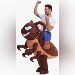 Inflatable ROACHBUG Costume for Men, women, teenagers, anyone for a fun time.